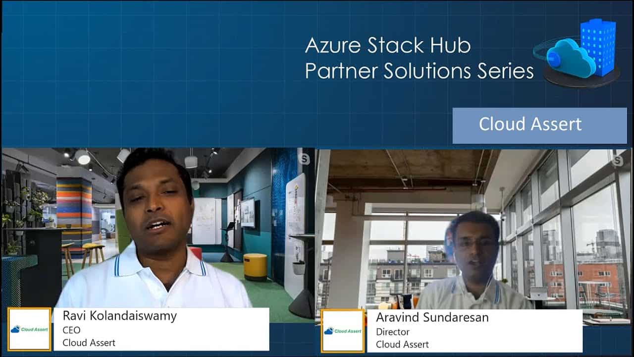 Azure Stack Hub Partner Solutions Series – Cloud Assert