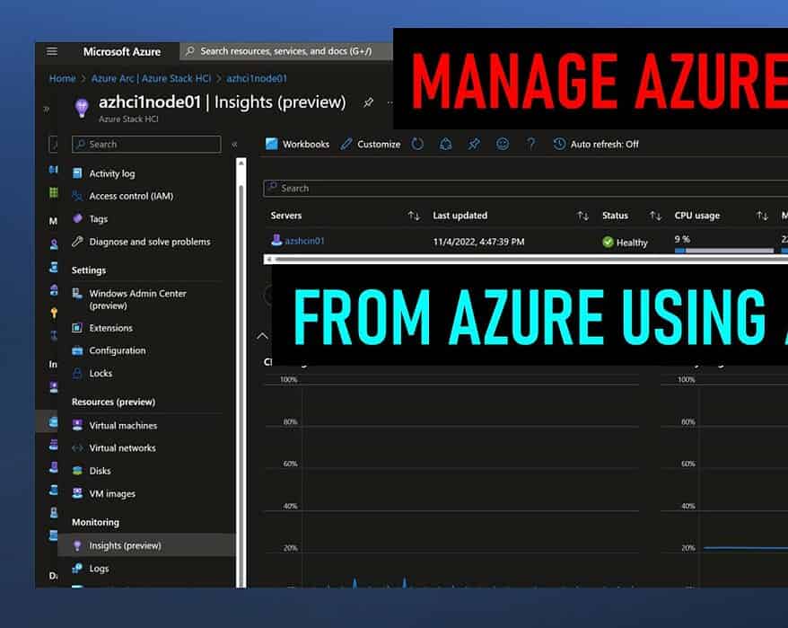 Manage Azure Arc-enabled Azure Stack HCI with Azure Arc