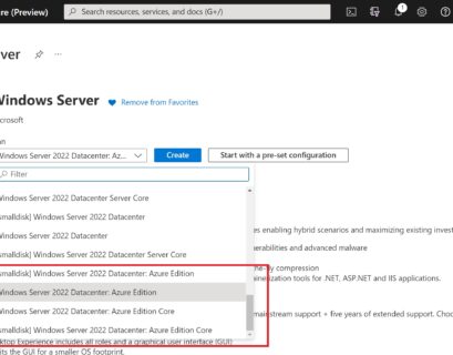 Windows Server 2022 Azure Edition